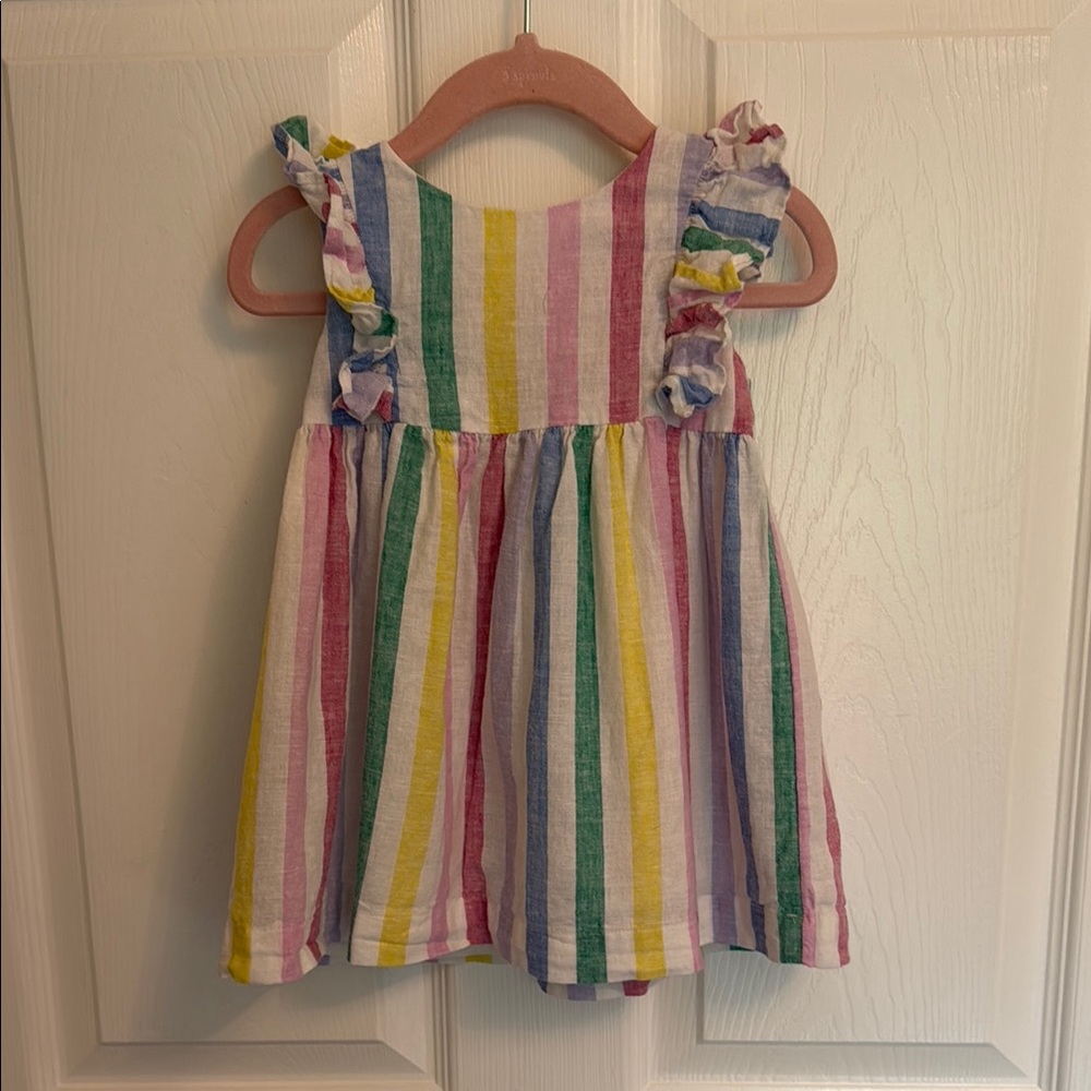 GAP Multicolor Striped Baby Dress